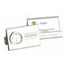 Desk Clock with Business Card Holder
