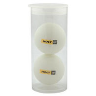 2 Ping Pong Balls Packaged in a Plastic Tube