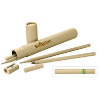 Eco-Friendly Pen & Pencil Set Made From Recycled Paper