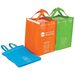 Recycling Bin Tote Set Contains All 3 Totes for Separating Metal, Paper and Plastic 