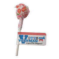 Dum Dum Lollipop with Imprinted Flag
