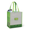 Colorful Laminated Shopper Made from 100% Recycled PETE Fabric 