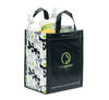 Mini Colorful Laminated Shopper Made from 100% Recycled PETE Fabric  