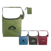Fold-Away Sling Bag Made from 60% Recycled Materials