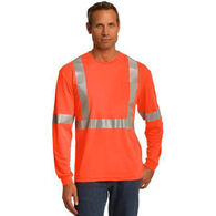 CornerStone ® - ANSI 107 Class 2 Long Sleeve Safety T-Shirt