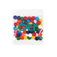 2 oz Snack Pack Filled with Chocolate Buttons in Your Corporate Colors 