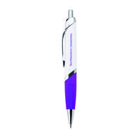 Ballpoint Pen with Flattened Barrel and Large Imprint Area with Full-Color Printing