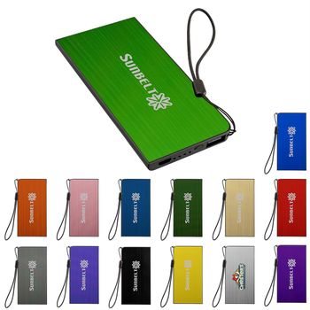 Universal Power Bank With Wrist Strap 3000 Mah 14 Colors To