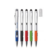 3-in-1 Ballpoint Stylus Pen with Backlit Engraving - Your Logo Glows!