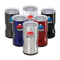 Clever 3-in-1 Insulator with Screw-On Lid is a Tumbler, Bottle AND Can Cooler with Optional Raised Full Color Printing