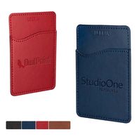 Executive Faux Leather Phone Wallet with RFID Protection