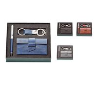 3-Piece Gift Set with Pen, Keyring and Card Holder