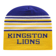 Beanie with Knit-In Custom Logo (for Simple Designs) - USA Made 