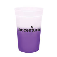 17 oz. Stadium Cup Changes Colors when Cold Liquids are Added