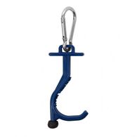 Touch-Free Plastic Utility Tool on Carabiner Allows you to Open Doors and Press Buttons