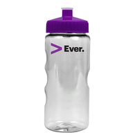22 oz Transparent Dishwasher-Safe Mini Mountain Bottle (BPA-Free)