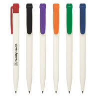Antbacterial Pen with Colorful Plunger