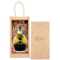 Custom Etched Romeo & Giulietta Olive Oil and Balsamico in Engraved Wooden Box
