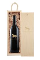 *NEW* Wine in Custom Etched Bottle with Engraved Wooden Box