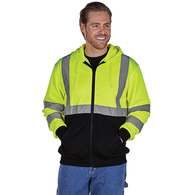 *NEW* Hi-Visibility Full-Zip Safety Hoodie