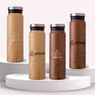 *NEW* 20 oz Vacuum Insulated Bottle with Rich Natural Woodgrain Finish