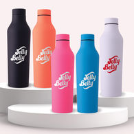 *NEW* 20 oz Vacuum Insulated Bottle with Matte Rubberized Body and Matching Threaded Lid