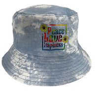 *NEW* Tie-Dye Reversible Bucket Hat with Embroidery